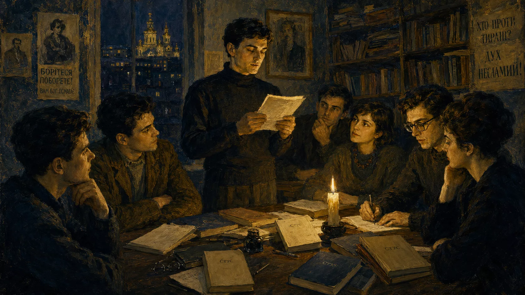 Літературний вечір українських Шістдесятників 1960-х