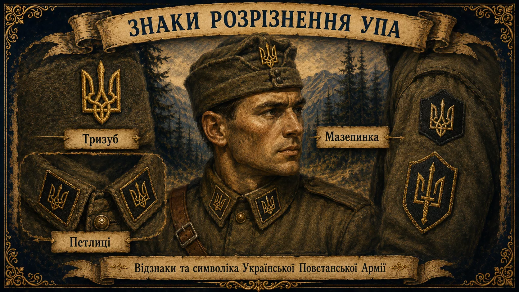 Знаки розрізнення Української Повстанської Армії