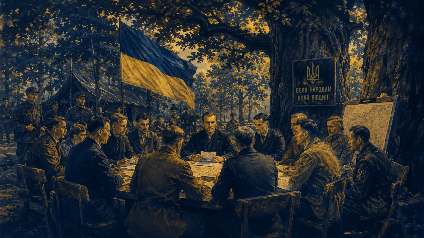 III Великий Збір ОУН у лісі серпень 1943