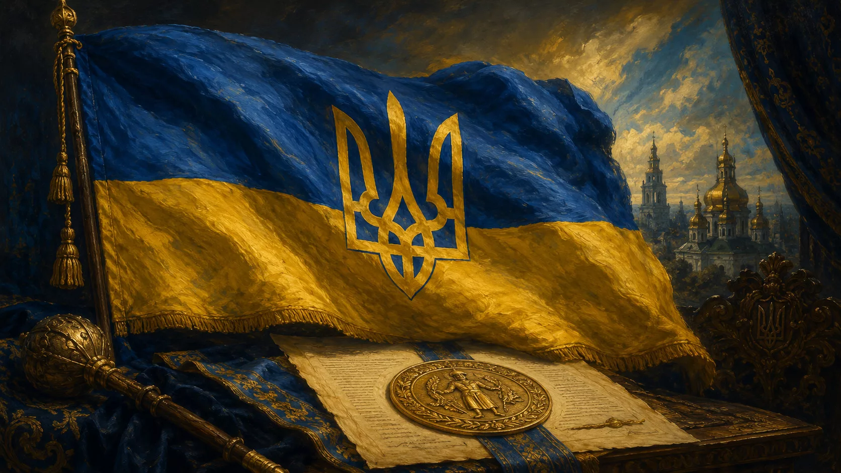 Прапор Гетьманату 1918