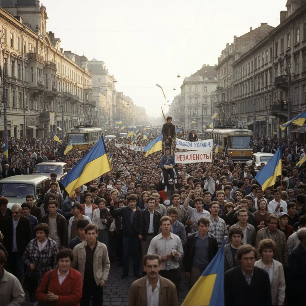 Відродження прапора 1989