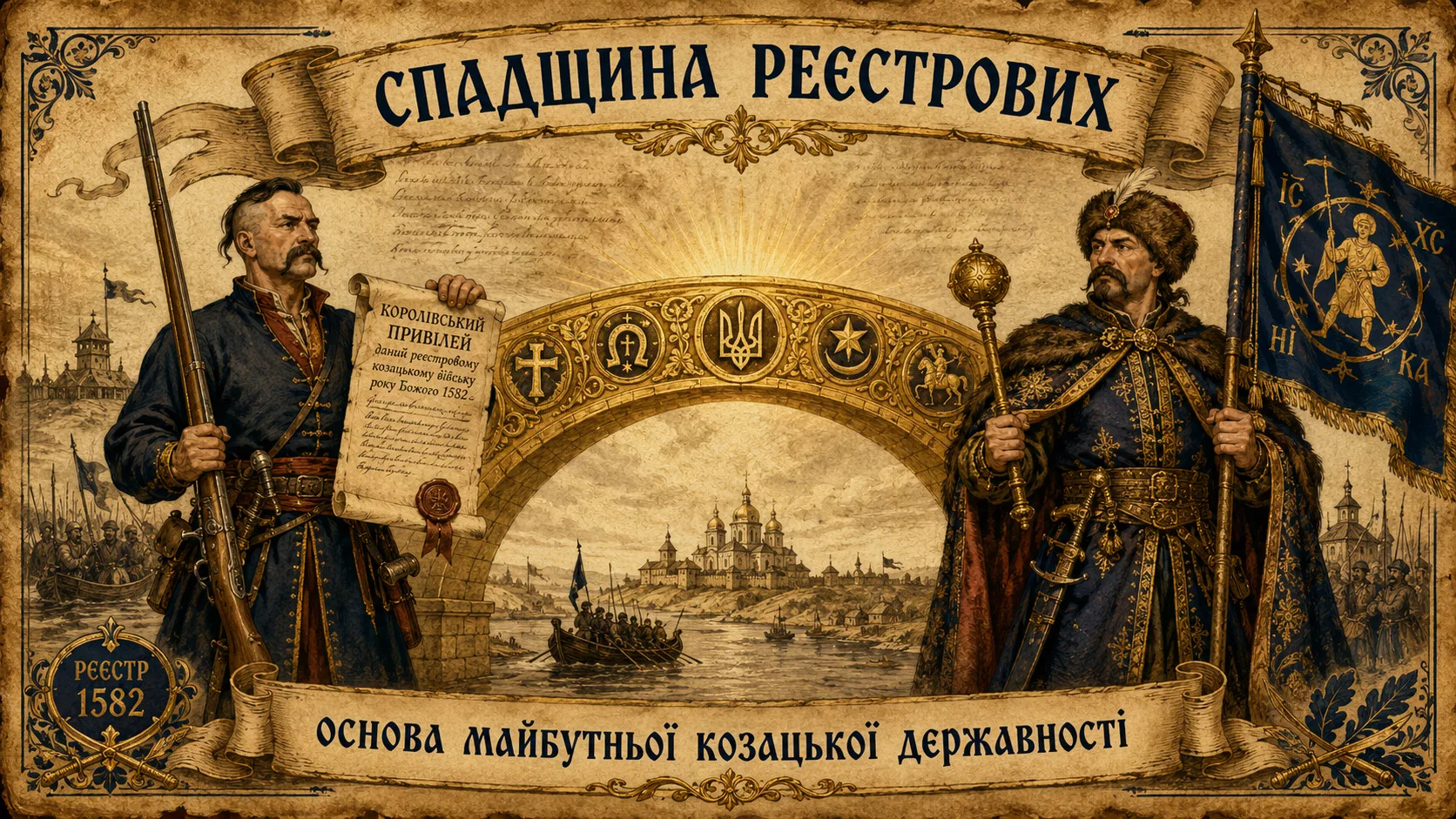 Спадщина реєстрового козацтва — від реєстру до Гетьманщини