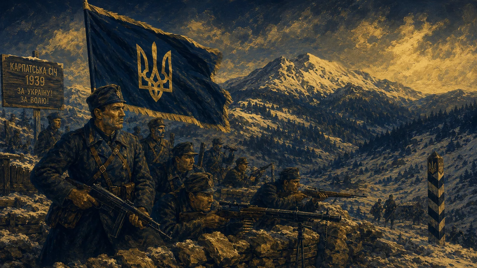 Карпатська Січ 1939: січовики на перевалі під тризубовим прапором