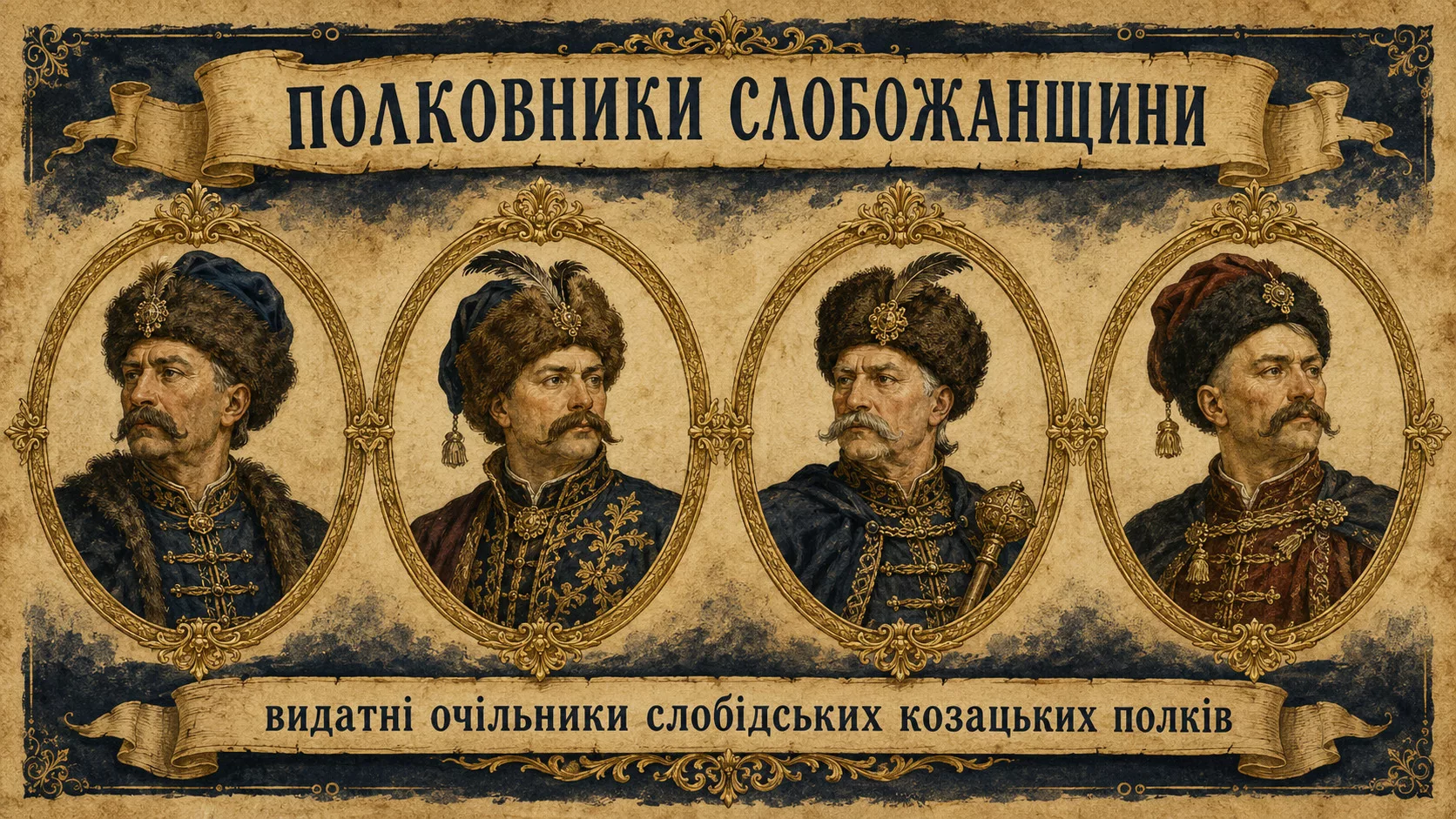 Видатні полковники слобідського козацтва