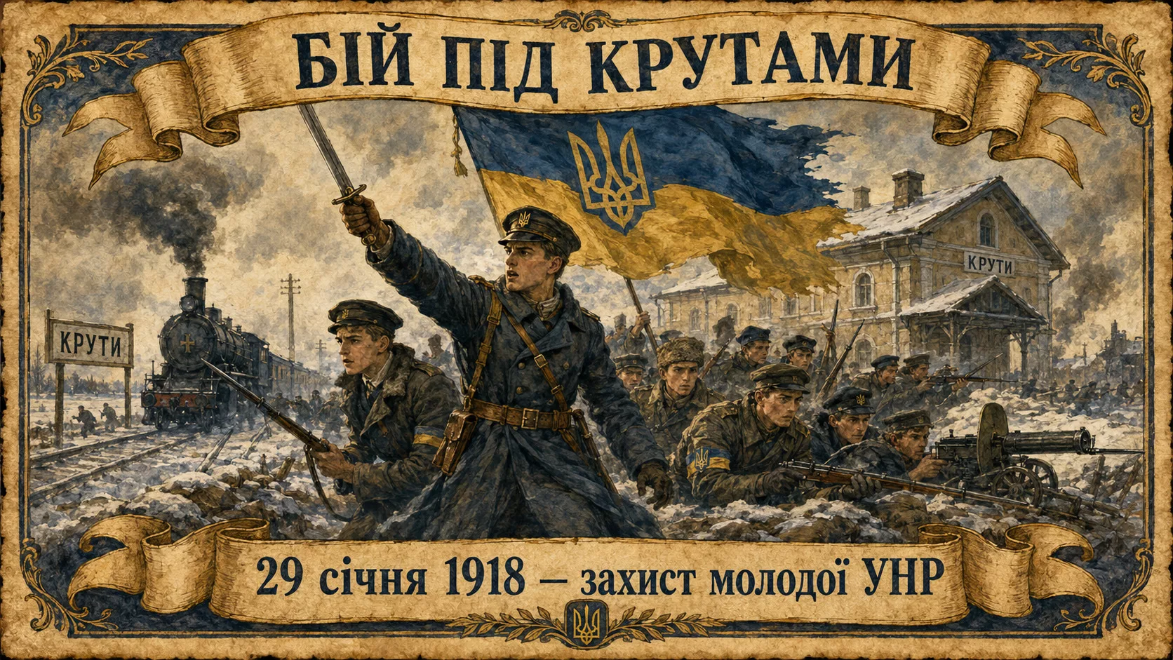 Бій під Крутами 29 січня 1918